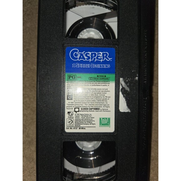 Casper: A Spirited Beginning VHS - Picture 4 of 5